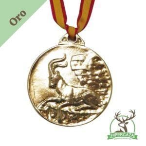 medalla macho oro homologacion