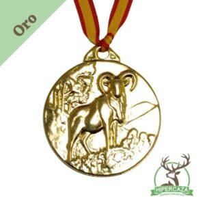 medalla muflon oro homologacion