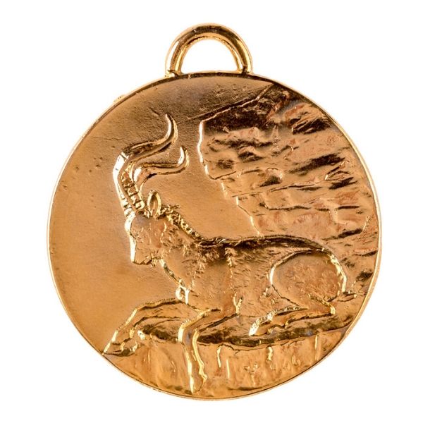 Medalla para homologación de Macho montés