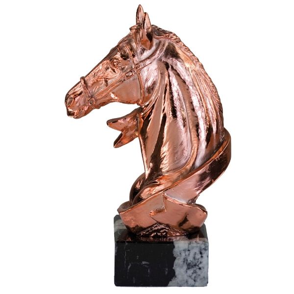 Figura de decoración con caballo