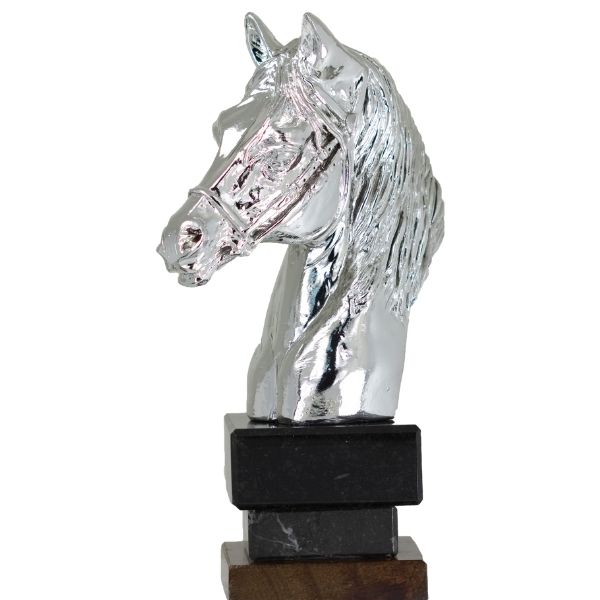 Figura caballo plata