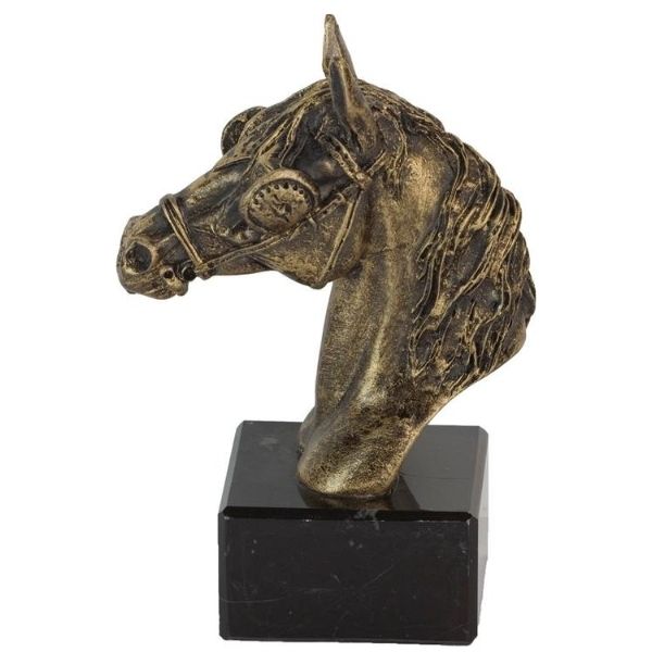 Figura de busto de caballo
