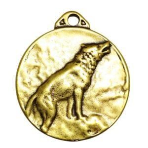 medalla lobo oro homologacion 1